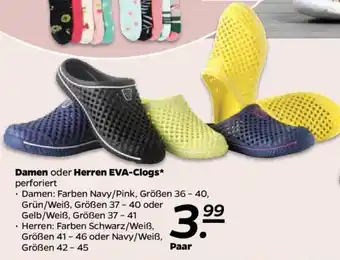 NETTO Damen oder Herren EVA Clogs Angebot