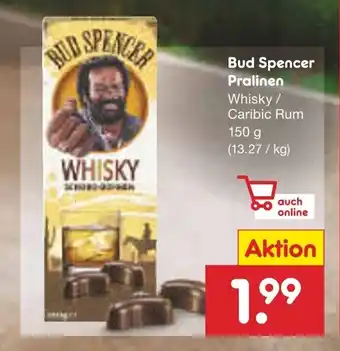 Netto Marken-Discount Bud Spencer Pralinen Whisky/ Caribic Rum 150 g Angebot