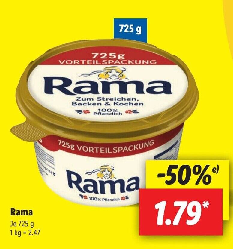 Schãne Welcher Discounter Hat Rama Im Angebot Fotos