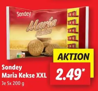 Lidl Sondey Maria Kekse XXL 5x 200 g Angebot