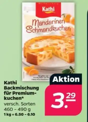 NETTO Kathi Backmischung für Premium- kuchen 460-490 g Angebot