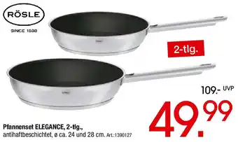 Zurbrüggen RÖSLE Pfannenset ELEGANCE, 2-tlg. Angebot