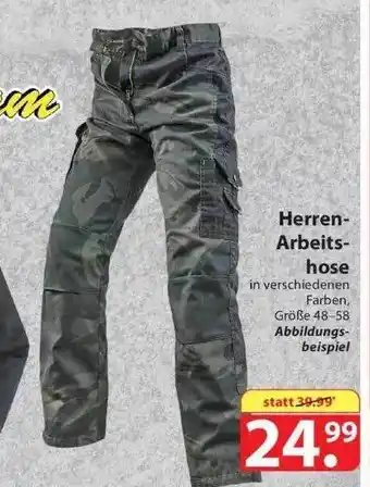 Famila Nord Ost Herren Arbeitshose Angebot