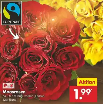 Netto Marken-Discount Fairtraide Moosrosen Angebot