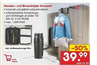 Netto Marken-Discount Hemden- Und Blusenbügler Kompakt Maxxmee Angebot