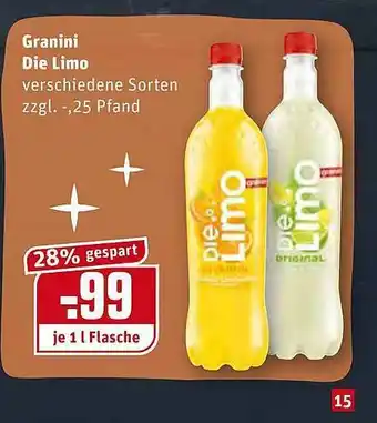 REWE Granini Die Limo Angebot