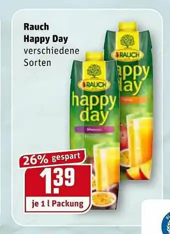 REWE Rauch Happy Day Angebot