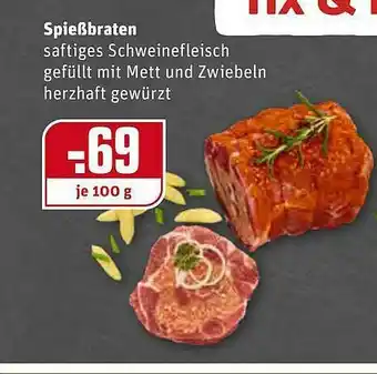 REWE Spießbraten Angebot