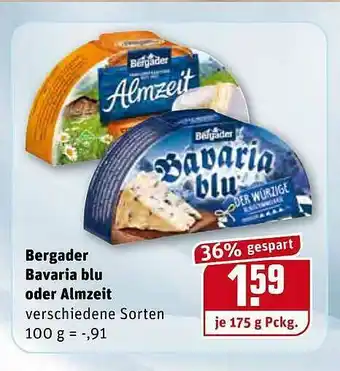 REWE Bergader Bavaria Blu Oder Almzeit Angebot