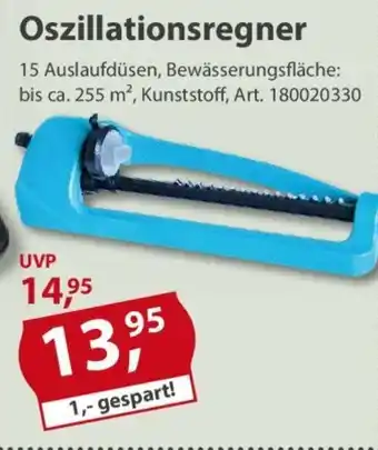 Sonderpreis Baumarkt Oszillationsregner Angebot