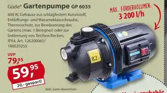 Sonderpreis Baumarkt Güde Gartenpumpe GP 6035 Angebot