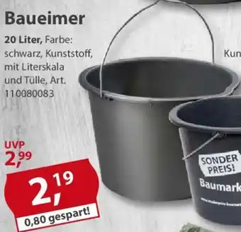 Sonderpreis Baumarkt Baueimer Angebot