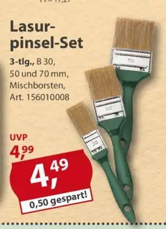 Sonderpreis Baumarkt Lasurpinsel-Set Angebot