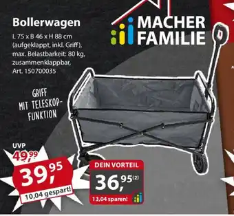 Sonderpreis Baumarkt Bollerwagen Angebot