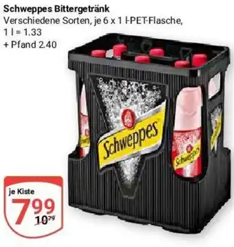 Globus Schweppes Bittergetränk Angebot