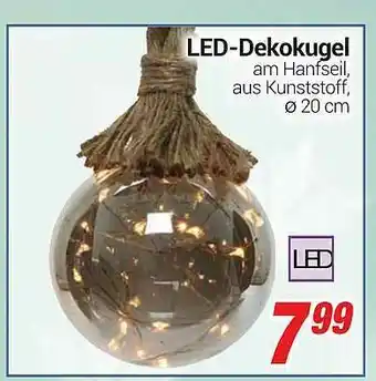 CENTERSHOP Led-dekokugel Angebot