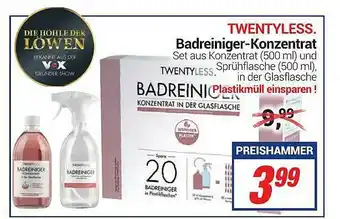 CENTERSHOP Twentyless Badreiniger-konzentrat Angebot