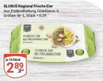 Globus GLOBUS Regional Frische Eier Angebot