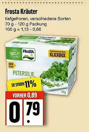 Edeka Frosta Kräuter Angebot