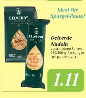 Famila Nord Ost Delverde Nudeln 250/500g Angebot