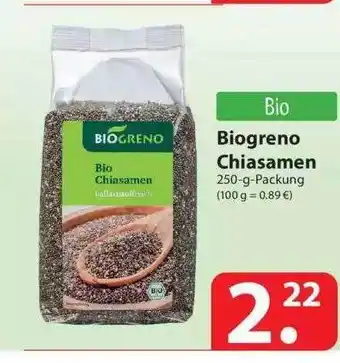 Famila Nord Ost Biogreno Chiasamen 250g Angebot