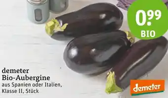 tegut demeter Bio-Aubergine Angebot