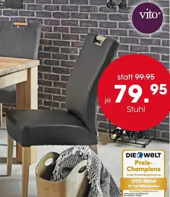 Möbel Martin Vito Stuhl Angebot
