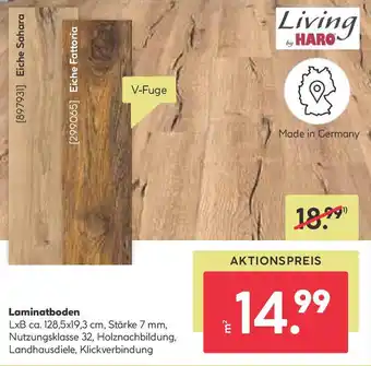 BayWa Living by HARO Laminatboden Angebot