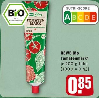 REWE Rewe bio tomatenmark Angebot