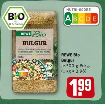 REWE Rewe bio bulgur Angebot