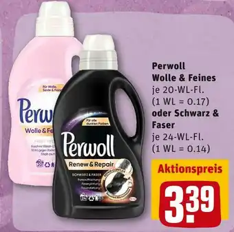 REWE Perwoll wolle & feines oder schwarz & faser Angebot