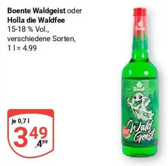 Globus Boente Waldgeist oder Holla die Waldfee 0,7 l Angebot