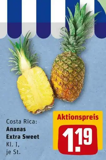 REWE Ananas Angebot