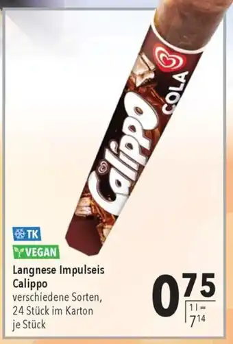 CITTI Markt Langnese Impulseis Calippo Angebot