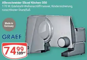 Globus GRAEF Allesschneider Sliced Kitchen G50 Angebot