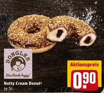 REWE Dongles nutty cream donut Angebot