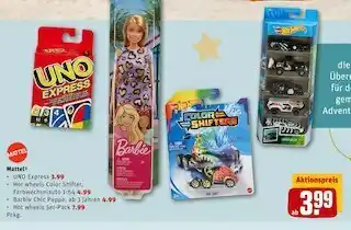 REWE Mattel spielwaren Angebot