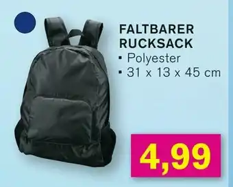 KODi FALTBARER RUCKSACK Angebot