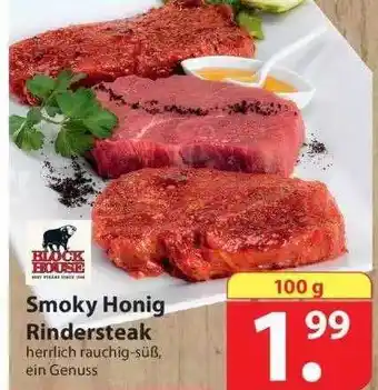 Famila Nord Ost Block House Smoky Honig Rindersteak 100g Angebot