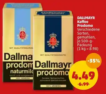 PENNY Dallmayr prodomo kaffee Angebot