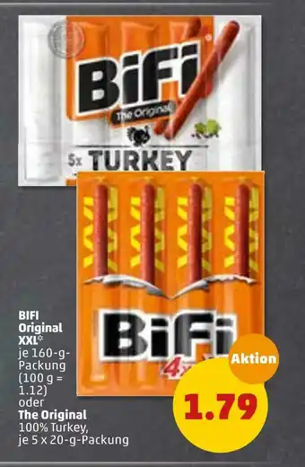 PENNY Bifi original xxl oder the original salamisticks Angebot