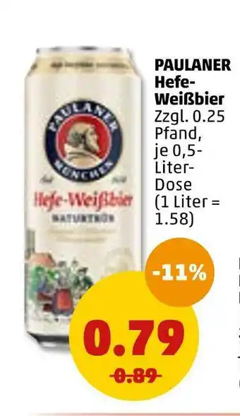 PENNY Paulaner hefe-weißbier Angebot