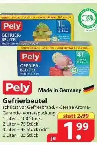 Famila Nord Ost Pely Gefrierbeutel Angebot