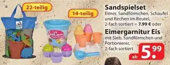 Famila Nord Ost Sandspielset Oder Eimergarnitur Eis Angebot