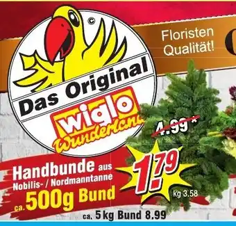 Wiglo Wunderland Handbunde 500g Angebot