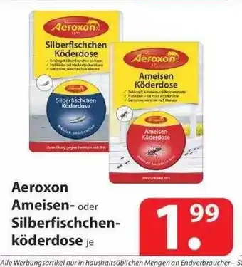 Famila Nord Ost Aeroxon Ameisen- Oder Silberfischchenköderdose Angebot