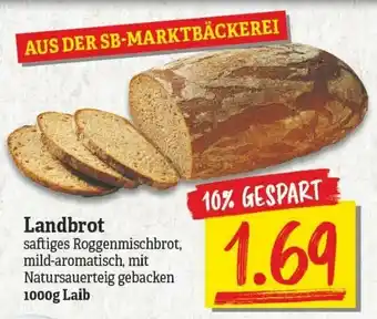 NP Discount Landbrot 1000g Angebot