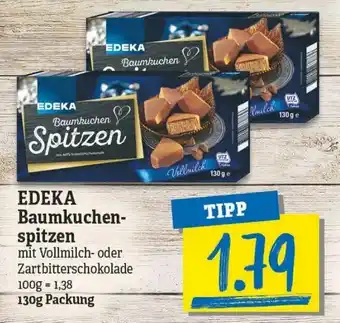NP Discount Edeka Baumkuchenspitzen 130g Angebot