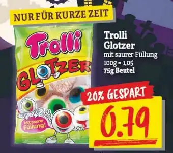 NP Discount Trolli Glotzer 75g Beutel Angebot