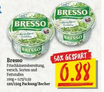 NP Discount Bresso Frischkäsezubereitung 120-150g Angebot